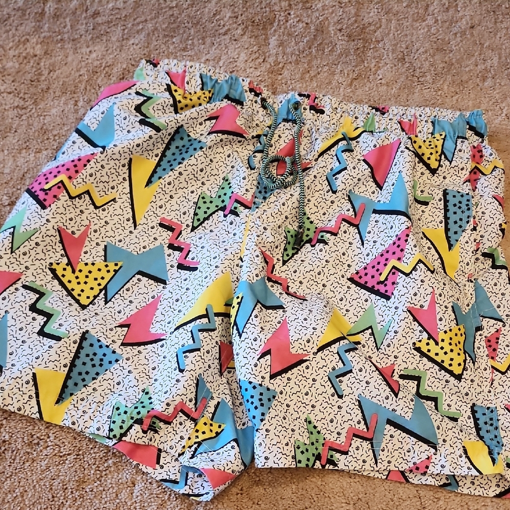 90s Men's Swim Trunks